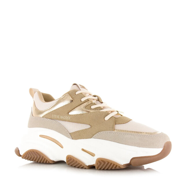Steve Madden Progressive light bronze lage sneakers dames SM11004678 04005 22H large