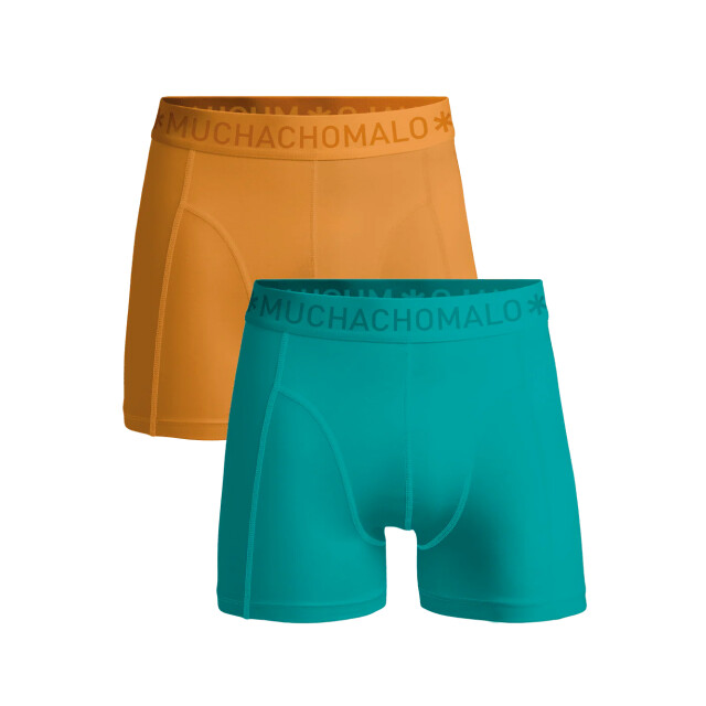 Muchachomalo Heren 2-pack boxershorts U-SOLID1010-1246 large