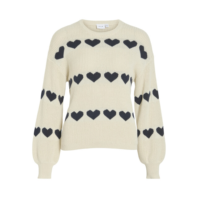 Vila Vijamilla l/s o-neck jacquard knit 14113594 large