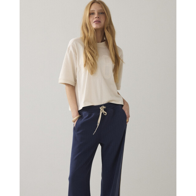 Summum Top mesh and jersey ecru 4382.03.0043 large