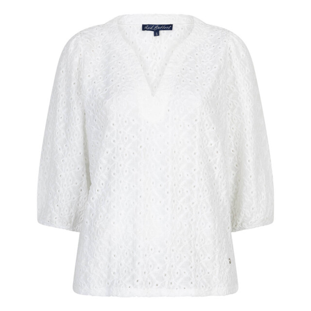 Red Button Top lange mouw srb4809 ajour Red Button Top lange mouw SRB4809 AJOUR large