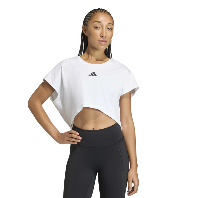 Adidas pwr cr bx tnk training t-shirt korte mouw dames - 073774_100-S large