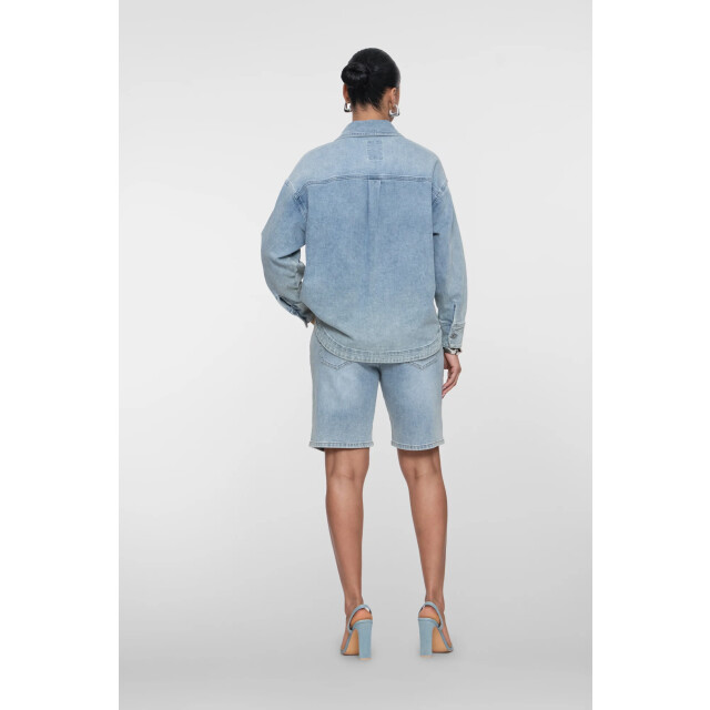 Geisha 61049-10 830 jeans shorts stones bleached denim stones 61049-10 830 large