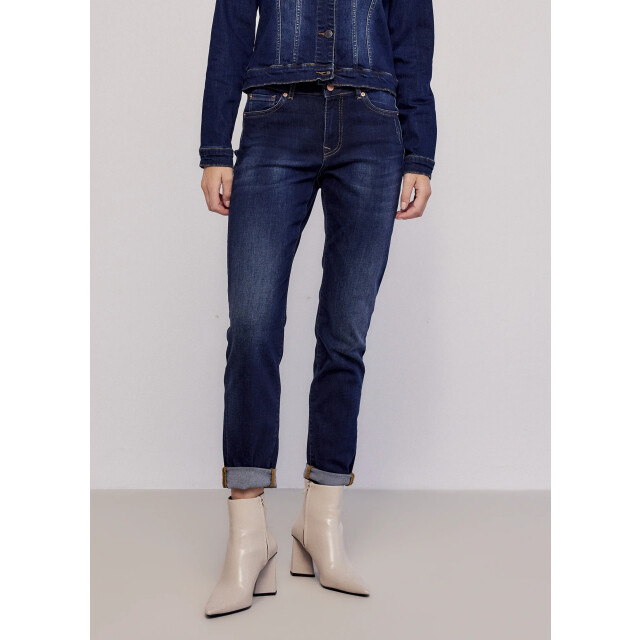 Summum Venus-5125 492 tapered jeans stretch denim (4s2353) night blue denim Venus-5125 492 large