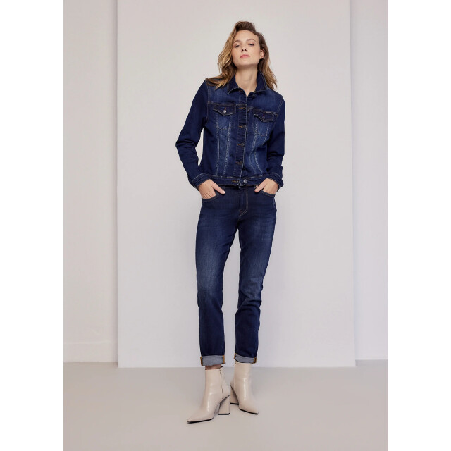 Summum Venus-5125 492 tapered jeans stretch denim (4s2353) night blue denim Venus-5125 492 large