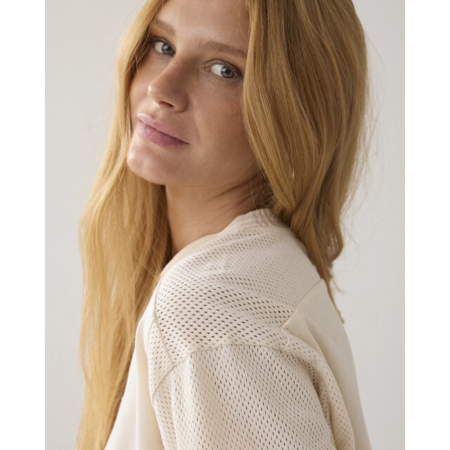 Summum 3s5282-30765 122 top mesh and jersey ivory 3s5282-30765 122 large