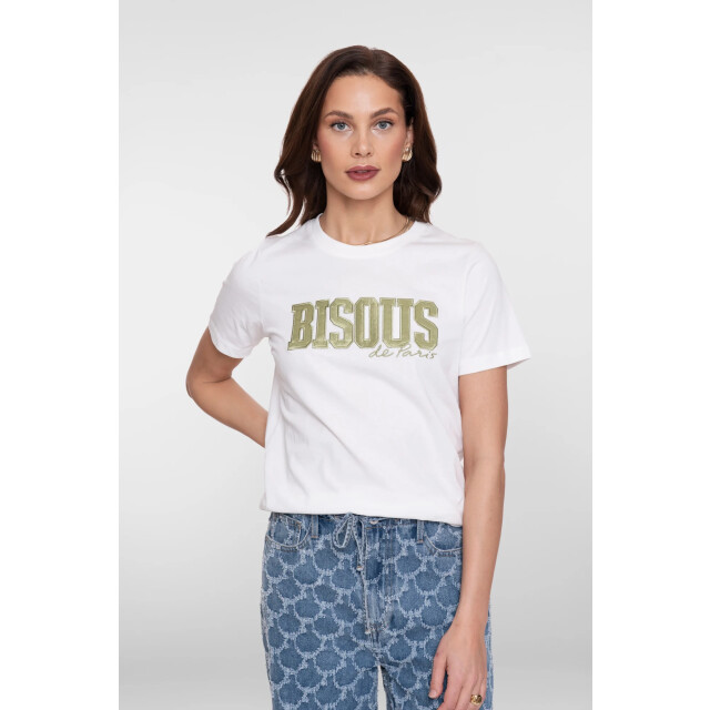 Geisha 62072-24 010 t-shirt bisous off-white/green 62072-24 010 large