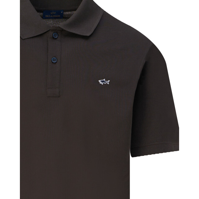 Paul & Shark Polo donker 108668-001-L large