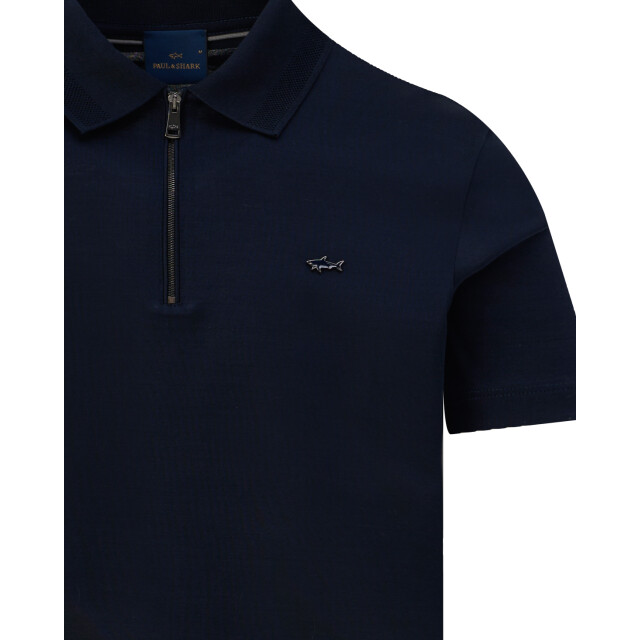 Paul & Shark Polo donker 108662-001-L large