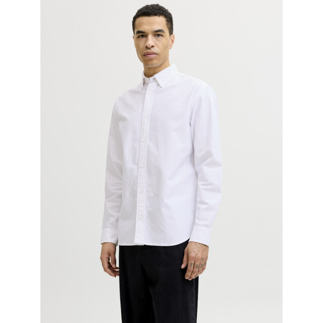Jack & Jones Jprbluharvey oxford ls shirt sn off-white 5309.02.0006 large