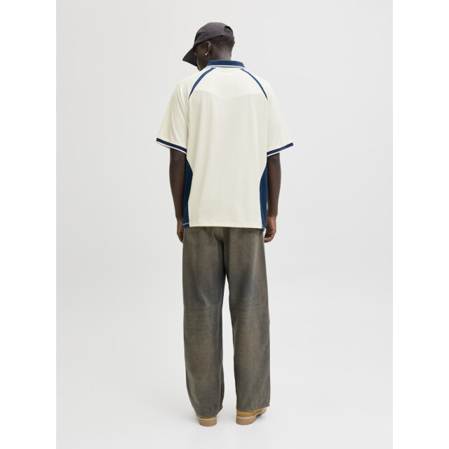 Jack & Jones Jcoclub ribbed football polo ss dessin 5369.09.0007 large