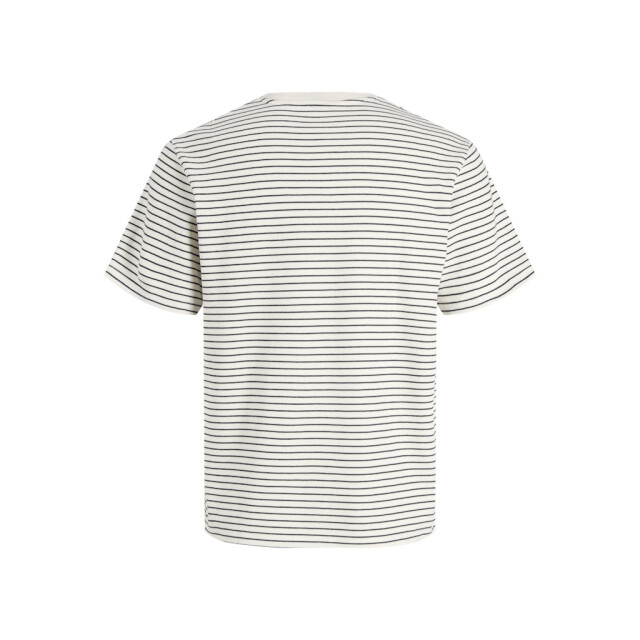 Jack & Jones Jjedover striped tee ss crew neck ecru dessin 5339.08.0016 large