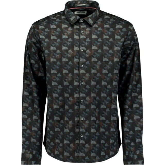 No Excess Shirt allover printed structure str night 29400936-078 large