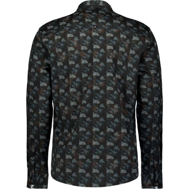 No Excess Shirt allover printed structure str night 29400936-078 large