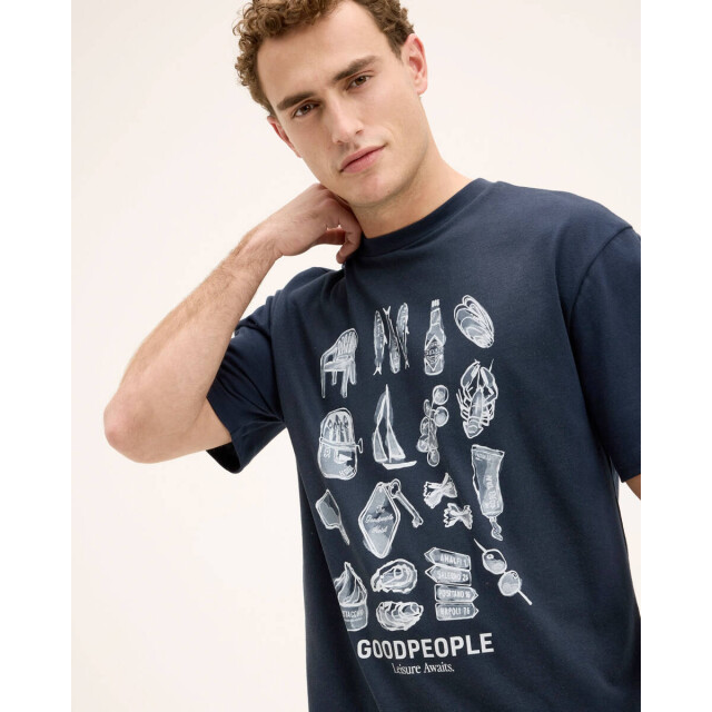 The GoodPeople T-shirt korte mouw 26010916 The GoodPeople T-shirt korte mouw 26010916 large