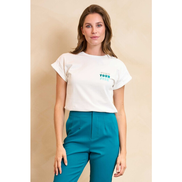 Lofty Manner T-shirt aneva off-white 4339.02.0128 large