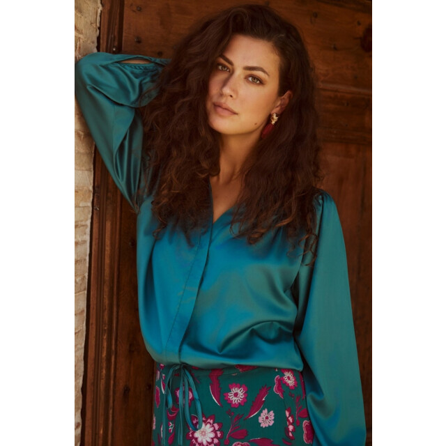 Lofty Manner Blouse dalia esmerald 4309.24.0003 large