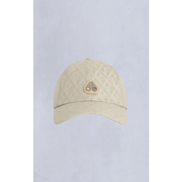 Moose Knuckles Crescent logo cap monogram alabaster 161394759 large