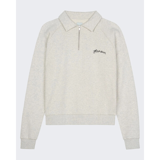 Flaneur Homme Heren signature raglan half zip FRAG198-903 large