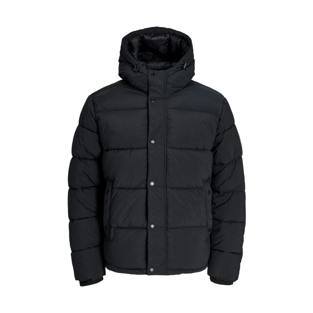 Jack & Jones Heren winterjas jjedetroit puffer jacket 12295053-Black large