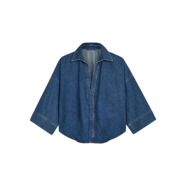 Summum Blouse denim kimono light cotton twill 2s3346-5184 2s3346-5184 large