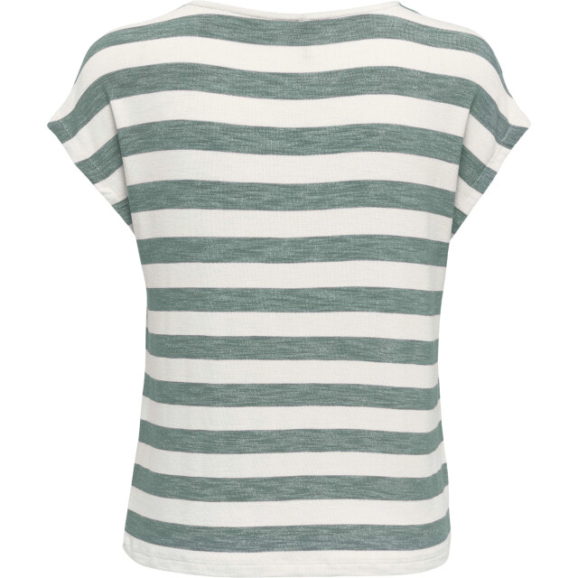 Only Onllira s/s v-neck top jrs noos chinois green/clou 15252103-190702003 large