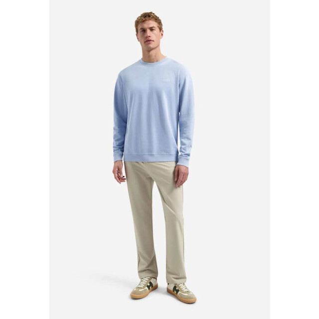 No Excess Sweater crewneck french terry garme blue 31110116-030 large