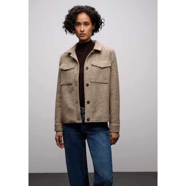 Street One a212890 short curly overshirt jkt A212890 large