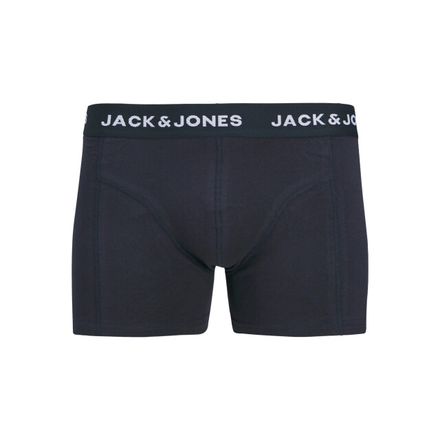 Jack & Jones Jongens boxershorts trunks jacdenim hond print 3-pack groen/donkerblauw 12280196-Dark Navy large