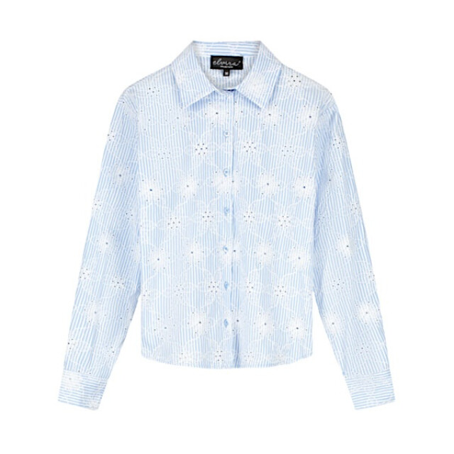 Elvira Collections Blouse falon-striped blue Falon-Striped blue large