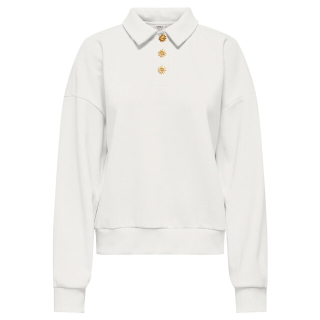 Only Onlagnes ls polo cs pr swt off-white 4369.02.0003 large