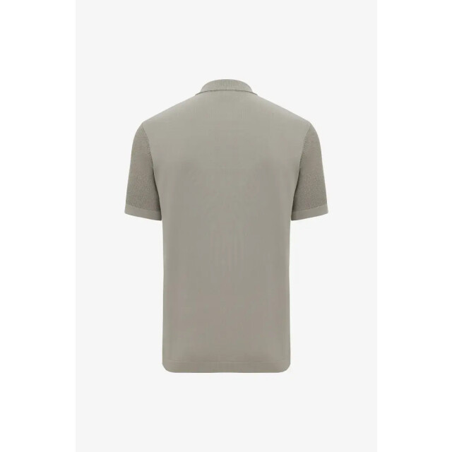 Genti Polo 8 buttons ss grey 161485346 large