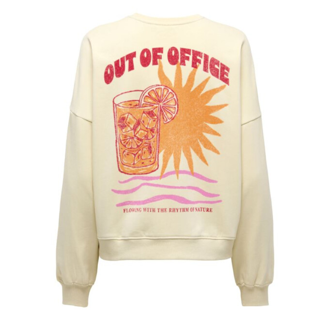 Only Onlliny l/s o-neck print cs swt 15368263 large