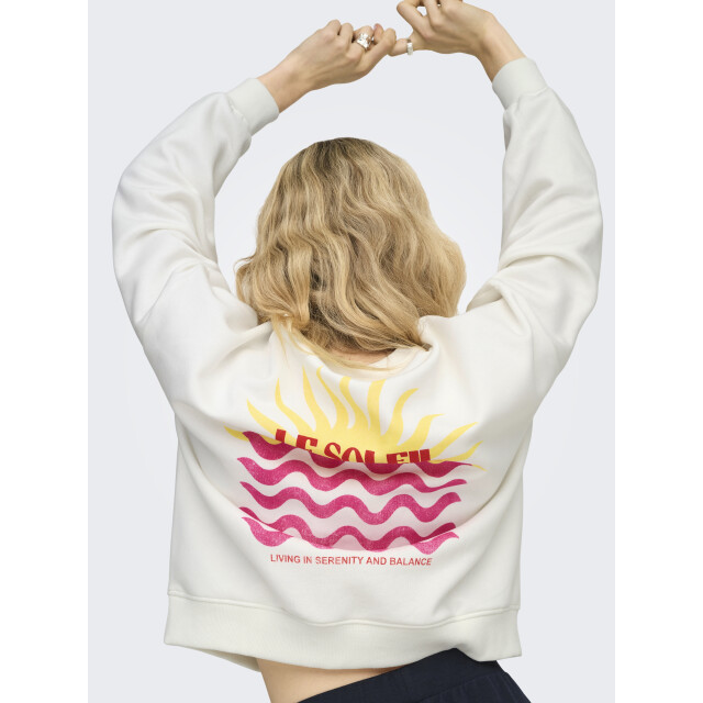 Only Onlliny l/s o-neck print cs swt 15368263 large