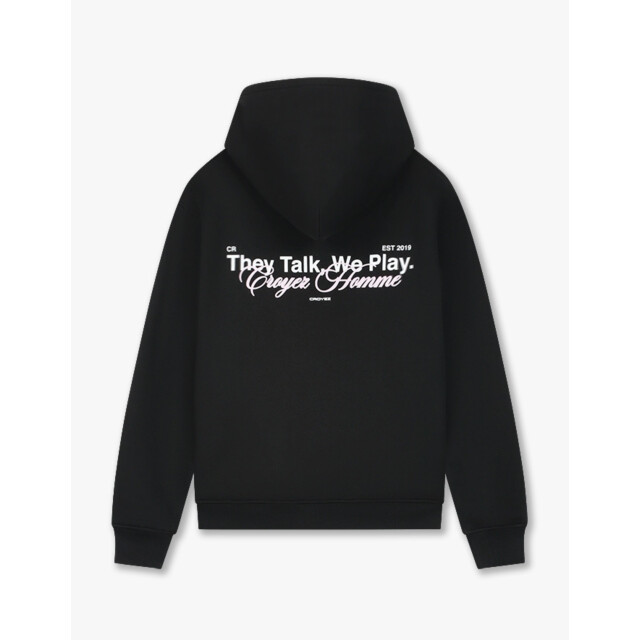 Croyez Homme Talk & play zip hoodie hoodies crb20026001 CRB20026001 large