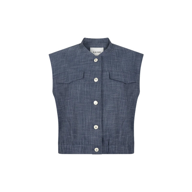 Aaiko Olivia gilet denim Olivia gilet denim large