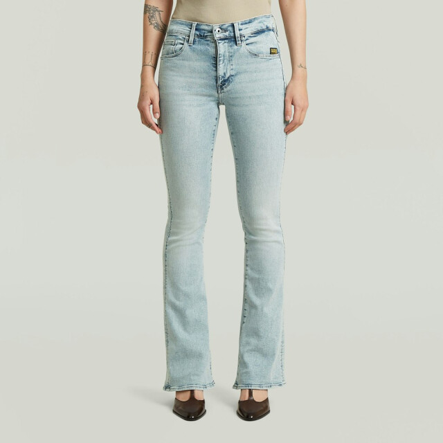 G-Star 3301 flare wmn d21290-d987 h921 sun faded blue celestite 06511.264.0263 large