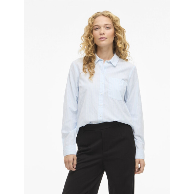 Vila vidarma l/s regular shirt noos 14110541 nantucket breeze 06615.210.0275 large