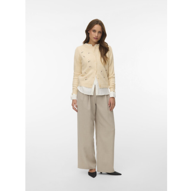 Vero Moda vmfiorella emb ls o-neck short card 10340096 birch 06741.198.0074 large