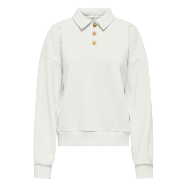 Only onlagnes l/s polo cs pr swt 15378310 cloud dancer 06721.198.0068 large