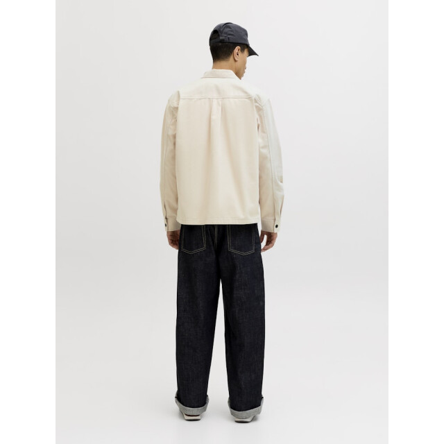 Jack & Jones jcoben classic fusion badge overshi 12293685 moonbeam 05633.180.0007 large