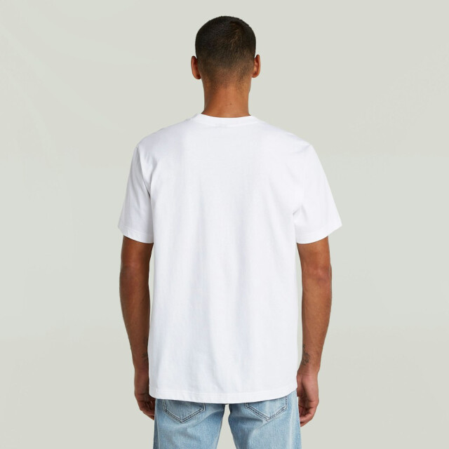 G-Star essential t-shirt d29113-d709 110 white 05011.112.0091 large
