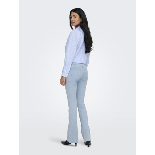 Only onlblush mid flared dnm cro495 noos 15363225 light blue bleached denim 06511.260.0115 large