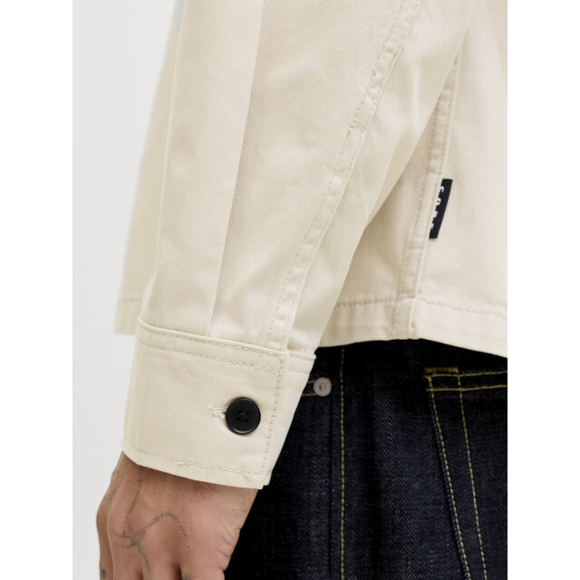 Jack & Jones jcoben classic fusion badge overshi 12293685 moonbeam 05633.180.0007 large