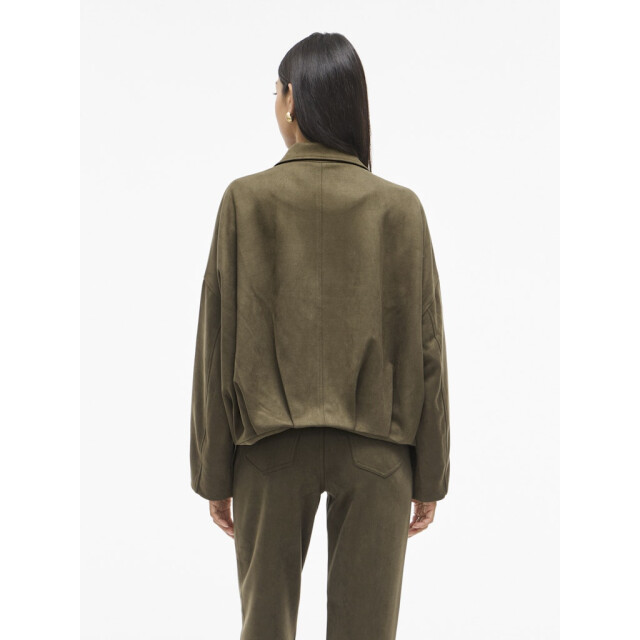 Vila viviral l/s jacket noos 14115348 ivy green 06111.369.0136 large