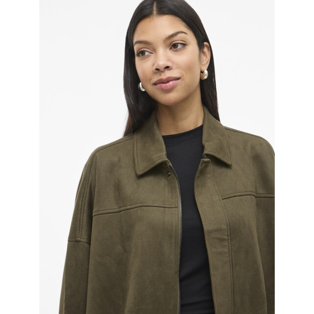 Vila viviral l/s jacket noos 14115348 ivy green 06111.369.0136 large