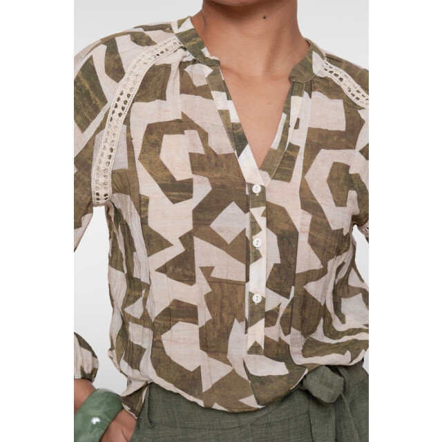 Geisha top 63241-20 718 /olive 06615.180.0031 large