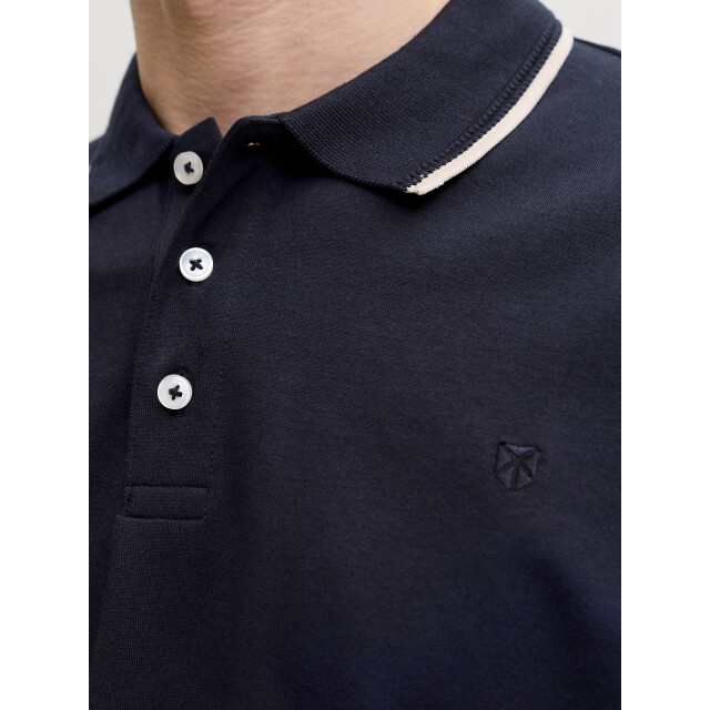 Jack & Jones jprblaethan detail ss polo sn 12292983 night sky 05311.261.0097 large