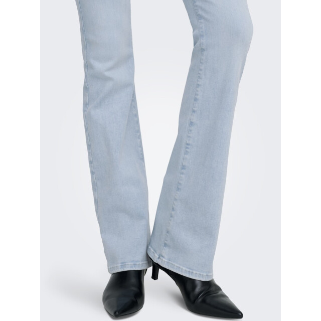 Only onlblush mid flared dnm cro495 noos 15363225 light blue bleached denim 06511.260.0115 large