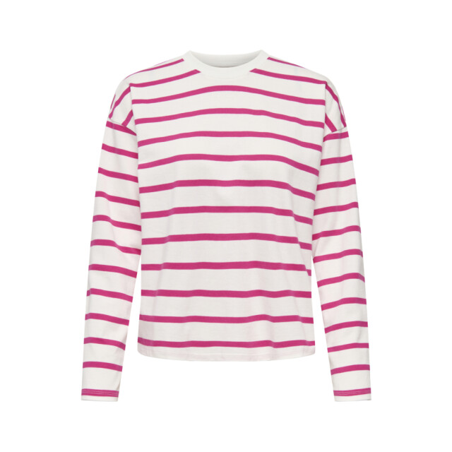 Only onlsoph l/s stripe top jrs 15310399 pink yarrow 06012.198.0033 large